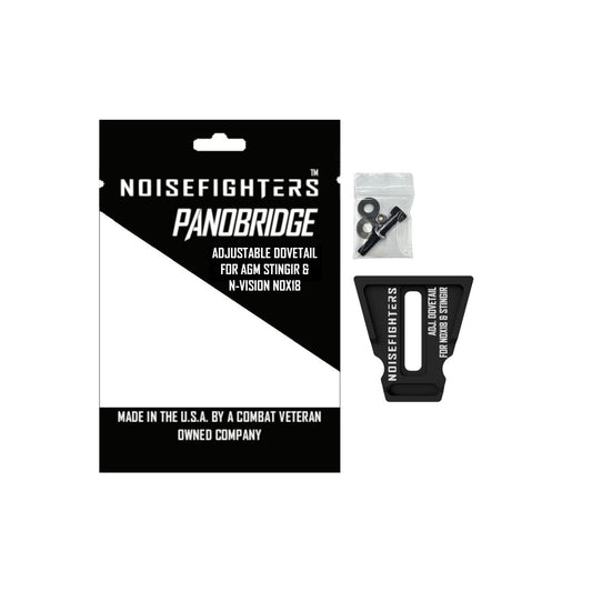 Noisefighters Adjustable Dovetail Shoe for Jerry-YM, STINGIR, & NOX18
