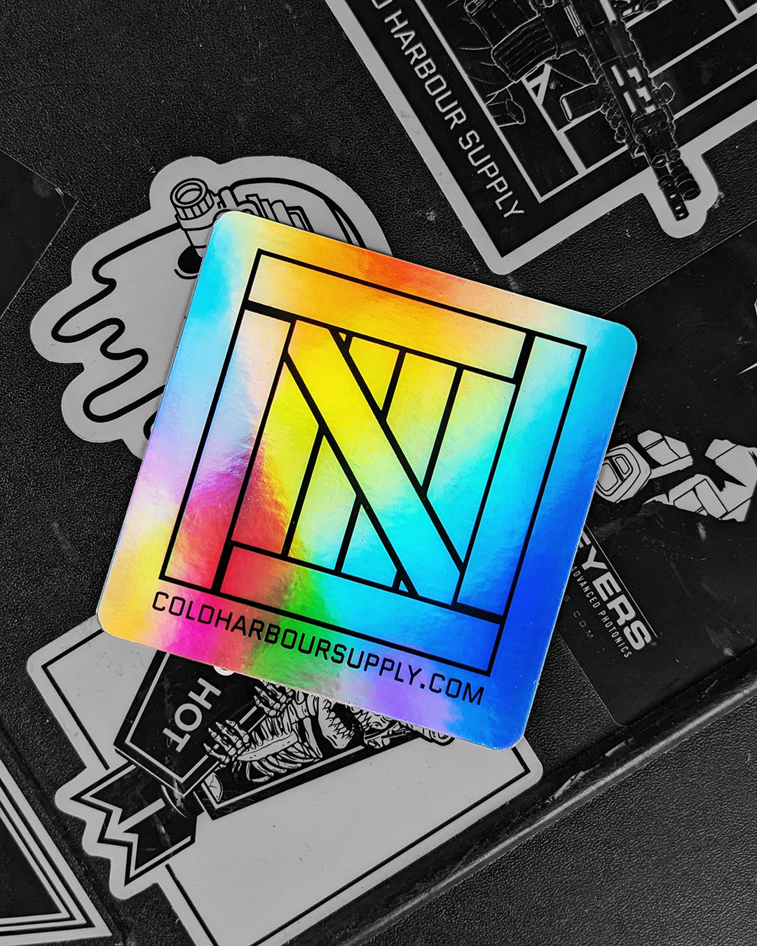 Iridescent Logo Sticker