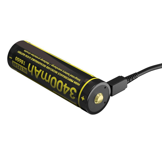 Nitecore NL1834R 3400mAh USB-C Rechargeable 18650 Battery