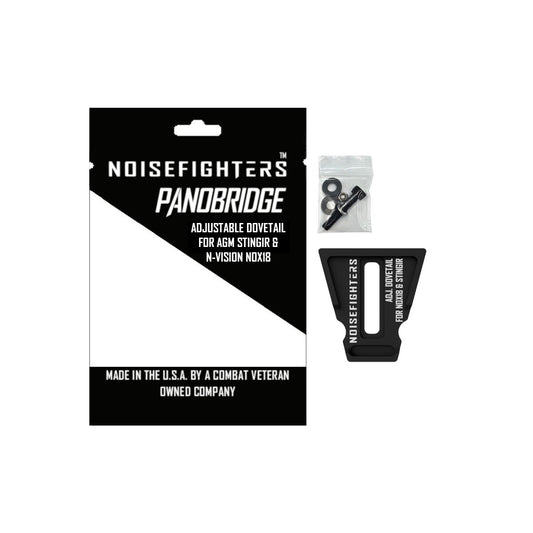 Noisefighters Adjustable Dovetail Shoe for STINGIR, NOX18 and Jerry-YM