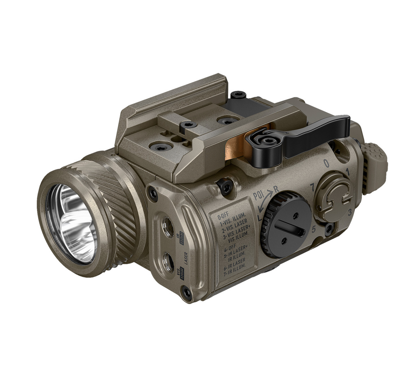 Rovyvon GL4 Pro+ 4-in-1 Laser and Illuminator – Cold Harbour Supply Rovyvon GL4 Pro+ 4-in-1 Laser and Illuminator – Cold Harbour Supply