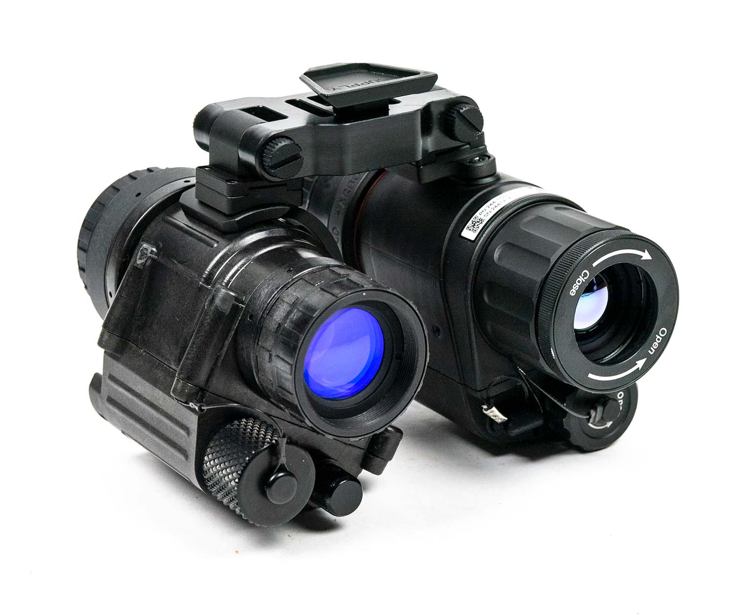 実物 PVS14デュアルアーム ブリッジマウント NVG 夜眼鏡 暗視ゴーグル - ミリタリー